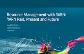 1 Resource Management with YARN: YARN Past, Present and Future Anubhav Dhoot Software Engineer Cloudera.