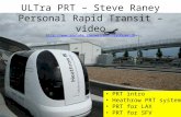 ULTra PRT – Steve Raney Personal Rapid Transit – video   PRT intro.