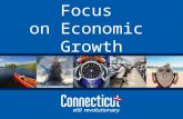 1 Focus on Economic Growth. Topics Connecticut’s economic development strategy Key areas of focus DECD tools and their impact Q&A 2.