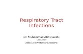 Respiratory Tract Infections Dr. Muhammad Atif Qureshi MBBS, FCPS Associate Professor Medicine.
