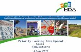 Priority Housing Development Areas Regulations 5 June 2013.