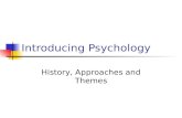 Introducing Psychology History, Approaches and Themes.
