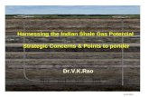 Harnessing the Indian Shale Gas Potential Strategic Concerns & Points to ponder Dr.V.K.Rao IUGF2013.
