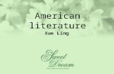 American literature Xue Ling. Chapter One Edgar Allan Poe (1809 – 1849)