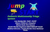 JumpJumpSTART Pediatric Multicasualty Triage System Lou Romig MD, FAAP, FACEP Miami Children’s Hospital Miami Dade Fire Rescue South Florida Regional DMAT/IMSuRT.