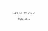 NCLEX Review Nutrition. Fat Soluble Vitamins Vitamin A (Retinol) occuvite –Needed for: Vision, skin, immune system and mucous membranes Stored in liver.