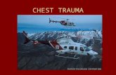 CHEST TRAUMA. Second leading cause of trauma death 20 % of all trauma deaths 50% of trauma patients presenting to ER in respiratory distress will die.