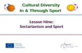 Lesson Nine: Sectarianism and Sport Cultural Diversity In & Through Sport.