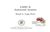 Limbic & Autonomic Systems Brent A. Vogt, Ph.D..