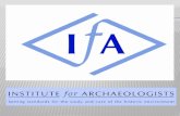 Recently.... The IfA has began a major new initiative to establish an Academic Special Interest Group (SIG) The IfA Registered Organisations Committee.