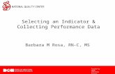 Funded by HRSA HIV/AIDS Bureau Selecting an Indicator & Collecting Performance Data Barbara M Rosa, RN-C, MS.