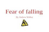 Fear of falling By Andrew Walker. Objectives Describe falls statistics. Describe fear of falling. Describe fear of falling statistics Discuss how fear.
