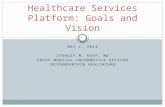 MAY 1, 2014 STANLEY M. HUFF, MD CHIEF MEDICAL INFORMATICS OFFICER INTERMOUNTAIN HEALTHCARE Healthcare Services Platform: Goals and Vision.