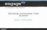 Building Curriculum From Scratch Basic Principles.