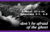 Ezekiel 37:1-14, Ephesians 2:1, 4-6. What is the Holy Ghost for? What is the Holy Ghost for?