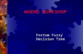 WAENO WORKSHOP Fortum Fuzzy Decision Tree. Alternatives considered in the Fuzzy RO Decision Tree: 1. Grate Boiler 2. Crushing and cofiring of Biofuel-NA2.
