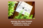 Journey On Lake Texoma At AllSaints Camp and Conference Center.