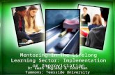 Mentoring In The Lifelong Learning Sector: Implementation or Improvisiation Dr Ewan Ingleby & Jonathan Tummons: Teesside University.