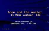 09/11/06Home Aden and the Auster by Mike Jackson 53a Editor: Webmaster AAS John (Peat) Moss © 09/11/06.