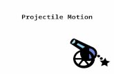 Projectile Motion. What is a PROJECTILE? An object that is projected (launched) It continues in motion due to its own inertia, Is only acted upon by gravity.