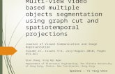Multi-view video based multiple objects segmentation using graph cut and spatiotemporal projections Journal of Visual Communication and Image Representation.