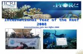 International Year of the Reef 2008 Internationales Jahr des Riffes 2008.