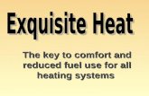 The key to comfort and reduced fuel use for all heating systems.