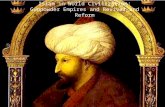 Islam in World Civilization: Gunpowder Empires and Revival and Reform.