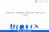 BETTER STUDENT HEALTH Finnish Student Health Service FSHS.