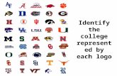 Identify the college represented by each logo. Answers.