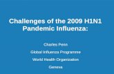 Challenges of the 2009 H1N1 Pandemic Influenza: Charles Penn Global Influenza Programme World Health Organization Geneva.