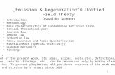 „Emission & Regeneration“© Unified Field Theory Osvaldo Domann -Introduction -Methodology -Main characteristics of Fundamental Particles (FPs) -General.