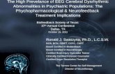 The High Prevelance of EEG Cerebral Dysrhythmic Abnormalities in Psychiatric Populations: The Phychopharmacological & Neurofeedback Treatment Implications.