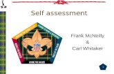 Self assessment Frank McNeilly & Carl Whitaker 1.