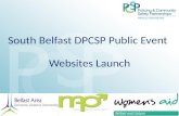 South Belfast DPCSP Public Event Websites Launch.