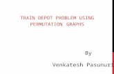 TRAIN DEPOT PROBLEM USING PERMUTATION GRAPHS By Venkatesh Pasunuri.