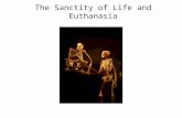 The Sanctity of Life and Euthanasia. Title: Introduction to Euthanasia L.O. What are the main issues? 80 year old doctor 12year old boy 40 year old army.