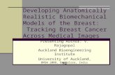 Developing Anatomically Realistic Biomechanical Models of the Breast: Tracking Breast Cancer Across Medical Images Presenting Author: V. Rajagopal Auckland.