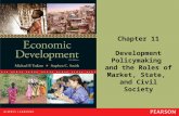 Chapter 11 Development Policymaking and the Roles of Market, State, and Civil Society.