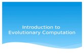 Introduction to Evolutionary Computation. Questions to consider during this lesson:  - How is digital evolution similar to biological evolution? How.
