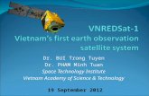 Dr. BUI Trong Tuyen Dr. PHAM Minh Tuan Space Technology Institute Vietnam Academy of Science & Technology 19 September 2012.