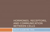 HORMONES, RECEPTORS, AND COMMUNICATION BETWEEN CELLS MALIK ALQUB MD. PHD.