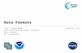 Data Formats Curt Tilmes/NASA Jeff Arnfield/National Climatic Data Center Al Fleig/PITA Version 1.0.