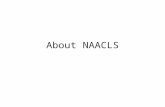 About NAACLS. Recommended Materials Guidelines for Accreditation .