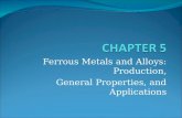 Ferrous Metals and Alloys: Production, General Properties, and Applications.