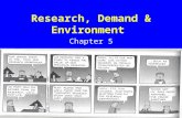 Research, Demand & Environment Chapter 5. Class: June 1st Sorzal: Group in-class exercise Lecture and discussion: Marketing Research Break Article Discussion:
