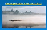 Georgetown University. Last Time  The Analytics of Profit maximizing Prices  The economics of cost pass-throughs.