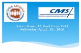 Joint Cover AZ Coalition Call Wednesday April 15, 2015.