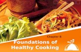Foundations of Healthy Cooking Chapter 8. Objectives Define seasoning, flavoring, herbs, and spices Discuss ingredients and methods to develop flavor.