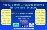 1 Rural-Urban Interdependence in the New Economy Bill.Reimer @concordia.ca Bill.Reimer @concordia.ca nre.concordia.ca  2009/01/30 Tom Beckley.